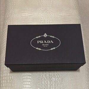 Authentic Prada shoebox